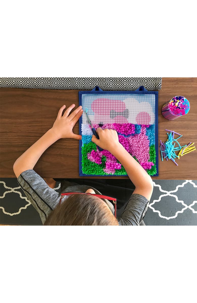 SPIROGRAPH Latchkits(R) Poodle 3D Mini Rug Kit, Alternate, color,