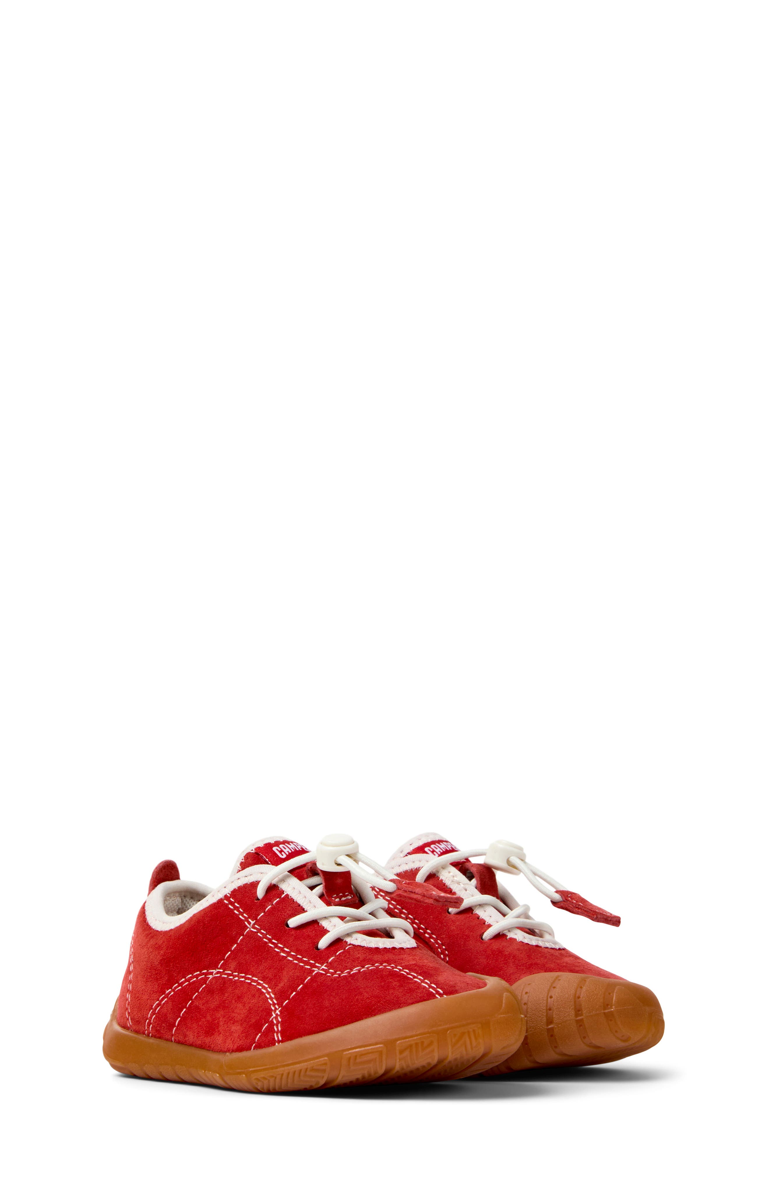 Camper Kids' Peu Path Sneaker, Main, color, Medium Red