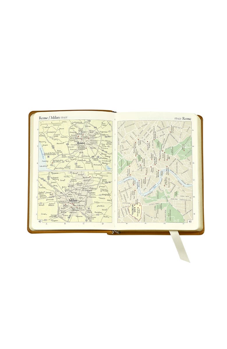 Graphic Image The Traveler's Atlas, Alternate, color, Black