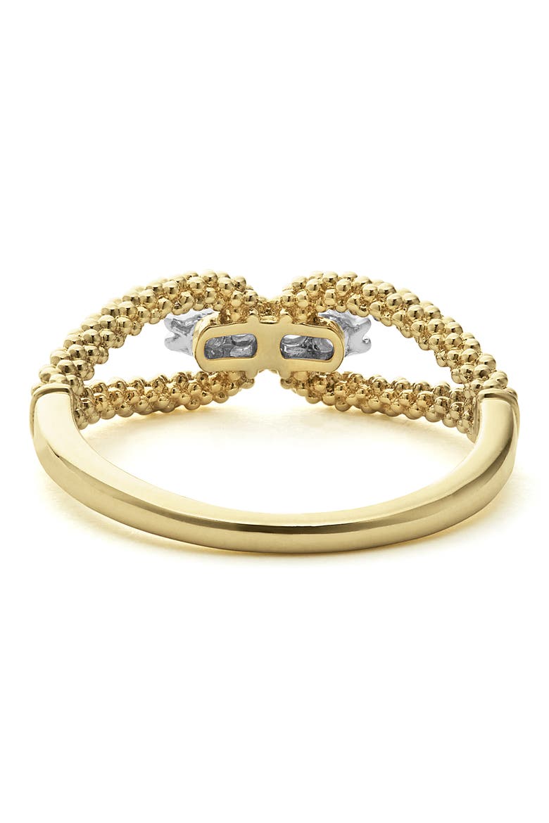 Superfine Signature Caviar Diamond Station Ring, Alternate, color, GOLD DIAMOND
