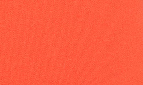 Mother The Camper Embroidered Cotton Sweatshirt In Orange