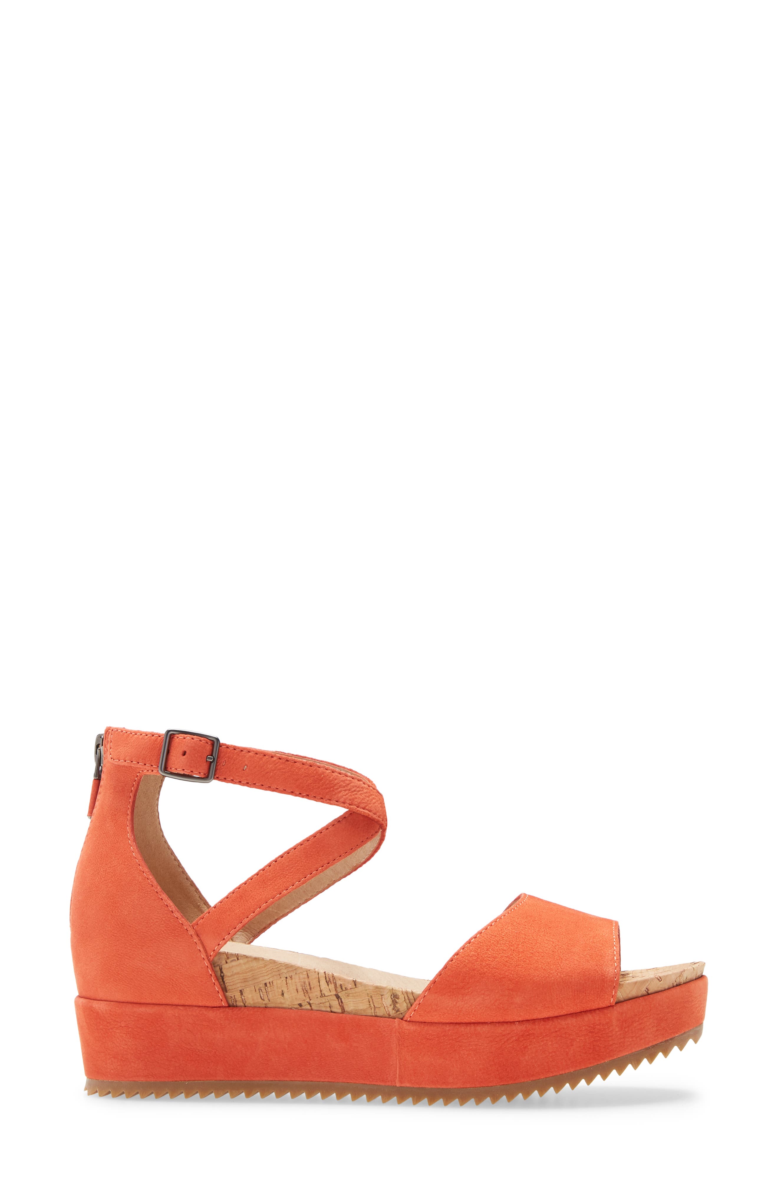 Emmy Platform Sandal, Alternate, color, TANGELO