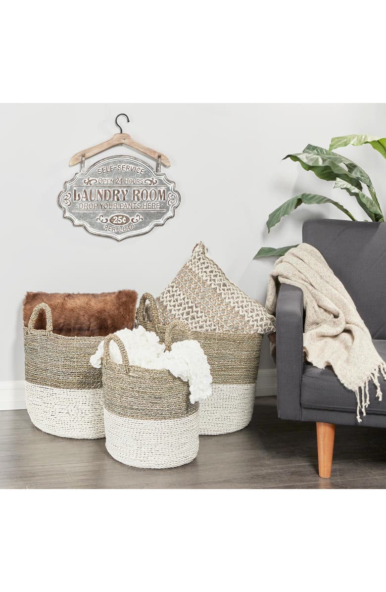 UMA Laundry Room Wall Sign, Alternate, color, Grey Multi