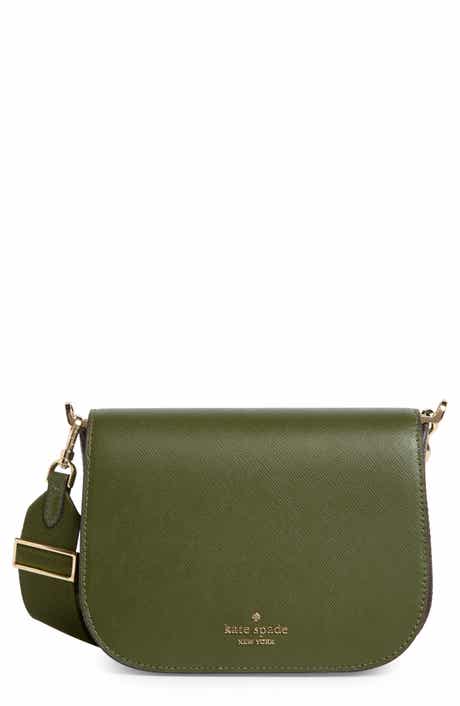 Kate Spade New York madison saffiano leather saddle bag