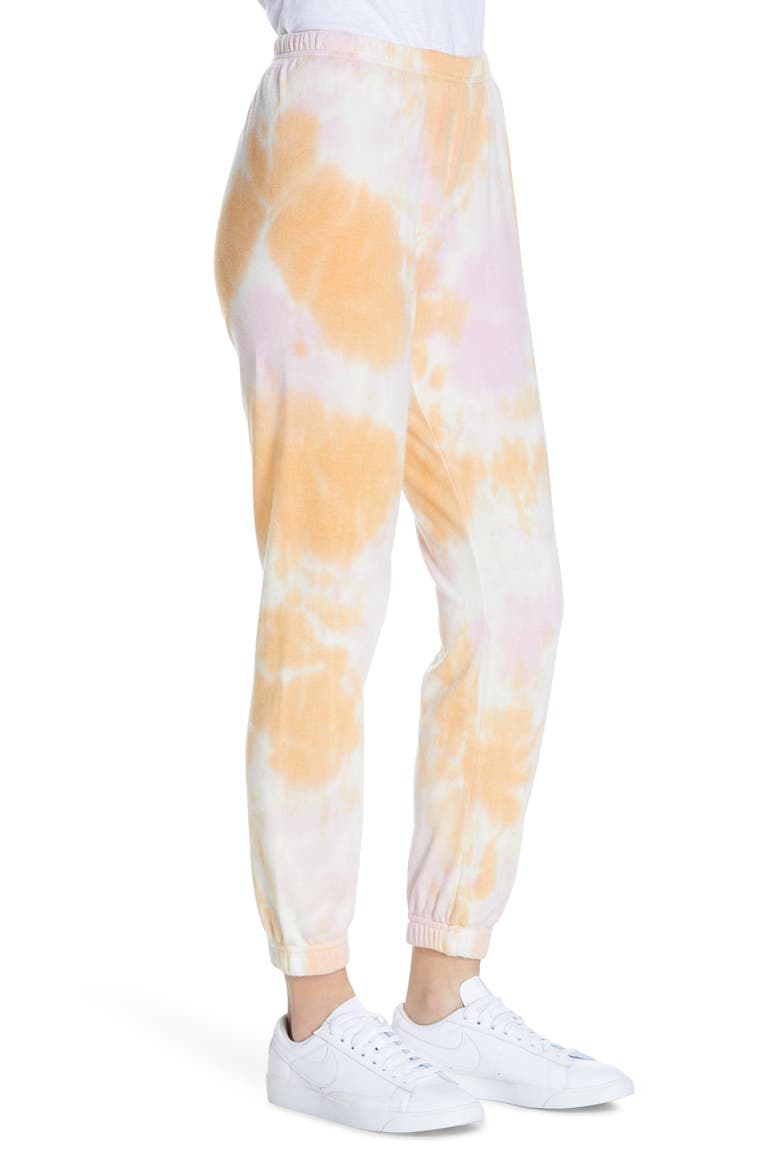 Perfect Tie Dye Sweatpants, Alternate, color, PINK SHERBERT TIE DYE