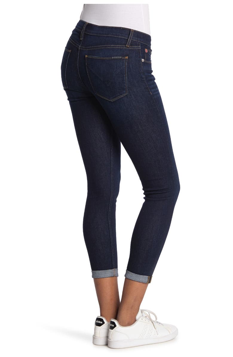 Hudson Jeans Harkin Distressed Super Skinny Cropped Cuff Jeans, Alternate, color, 