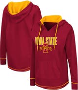 COLOSSEUM Women's Colosseum Cardinal Iowa State Cyclones Tunic Pullover Hoodie
