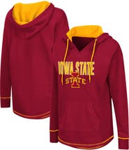 COLOSSEUM Women's Colosseum Cardinal Iowa State Cyclones Tunic Pullover Hoodie