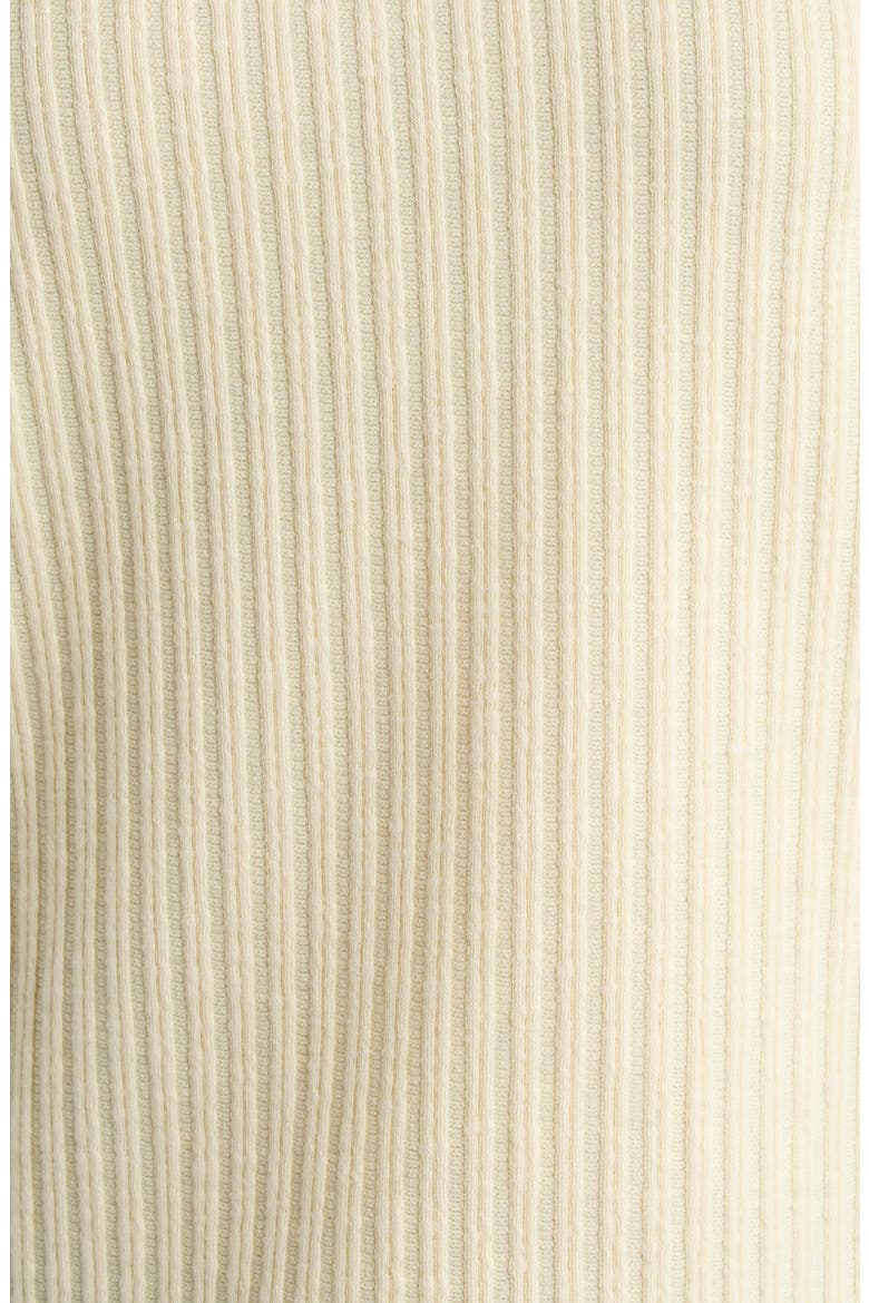 Ribbed Crewneck Ringer T-Shirt, Alternate, color, ARCADIAN IVORY SIERRA