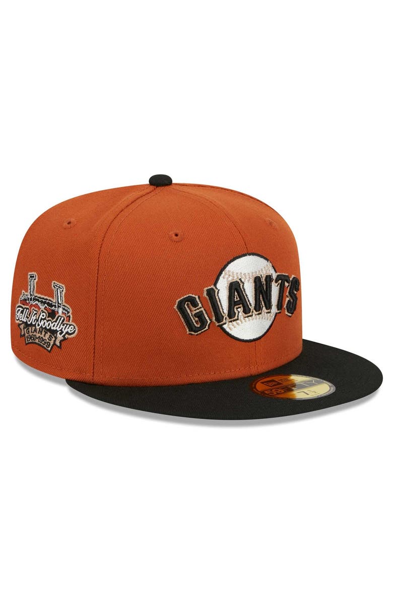New Era Men's New Era Orange/Black San Francisco Giants 59FIFTY Fitted Hat, Alternate, color, 