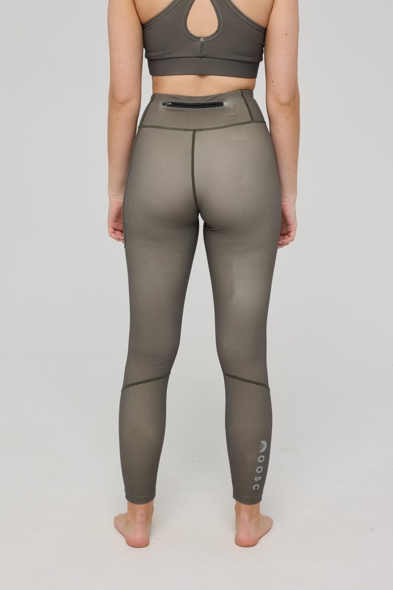 Infinite High Waisted Leggings - Khaki, Alternate, color, Khaki