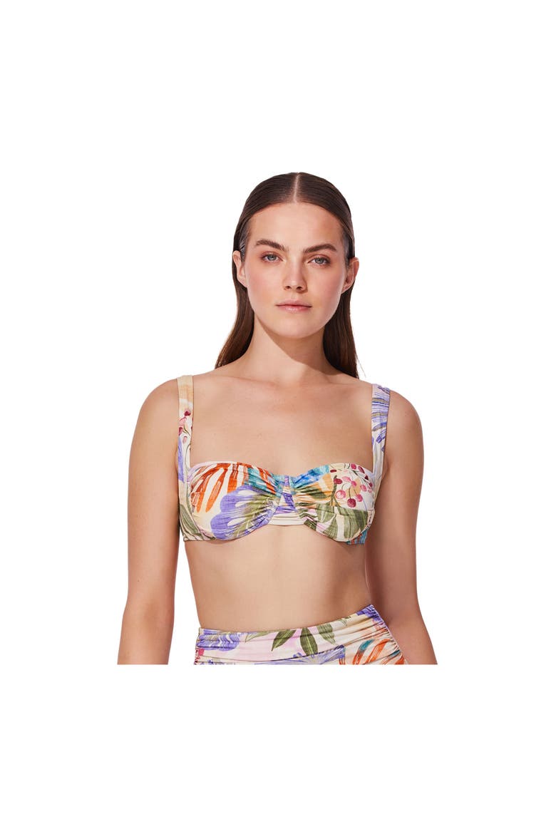Cherry Blossom Underwire Bikini Top, Main, color, Blossom-Multi