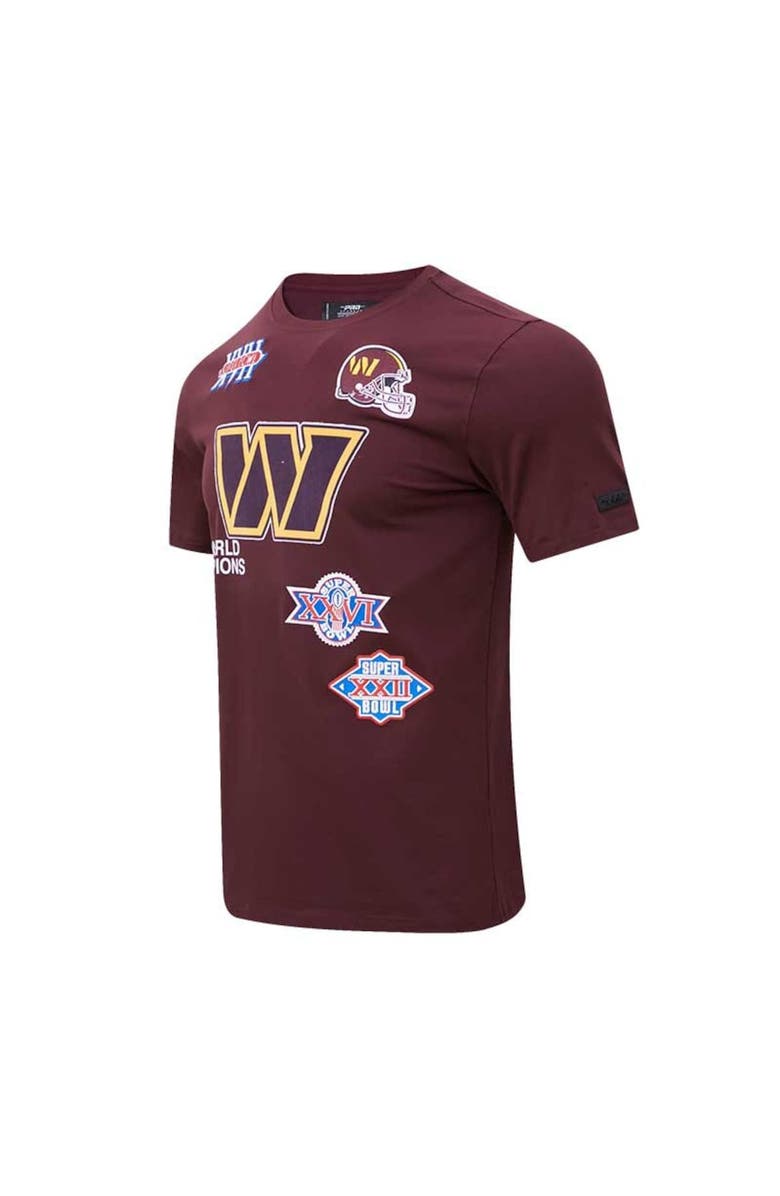 PRO STANDARD Men's Pro Standard Burgundy Washington Commanders Championship T-Shirt, Alternate, color, 