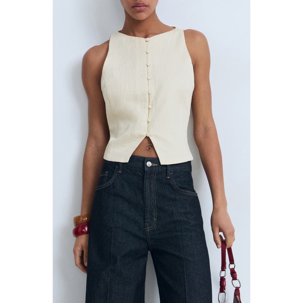 Mango Bow Back Waistcoat