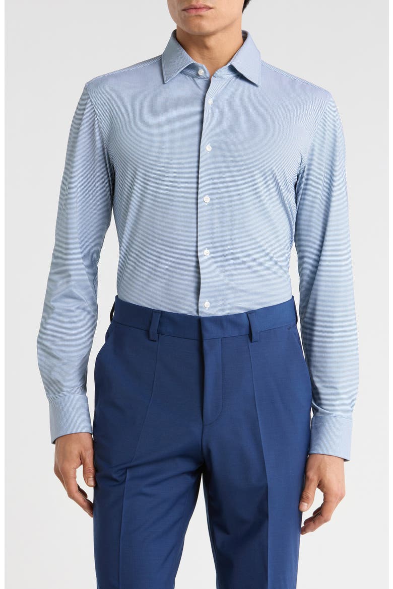 Hank Kent Dress Shirt, Main, color, LT PAST/BU