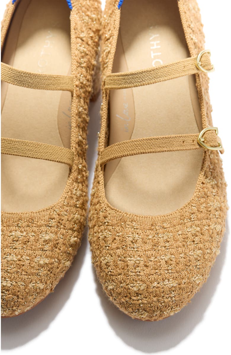 Rothy's The Double Buckle Mary Jane Heel, Alternate, color, Twilight Tweed