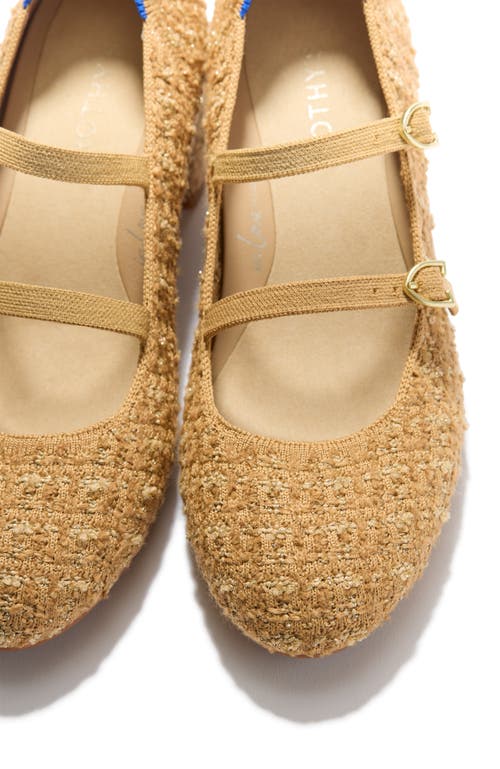 Rothys Rothy's The Double Buckle Mary Jane Heel In Animal Print