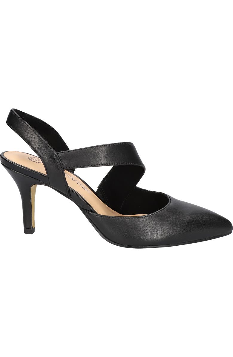 Bella Vita Arabella Slingback Pointed Toe Pump, Alternate, color,