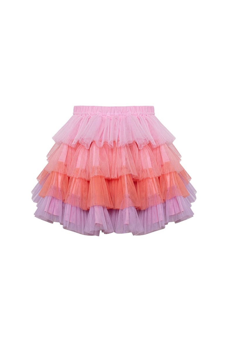 Ombre Tutu Skirt, Alternate, color, Multicolor