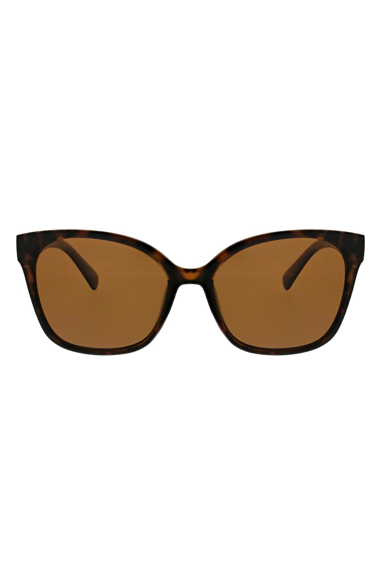 Oscar de la Renta Modern 54mm Square Butterfly Polarized Sunglasses