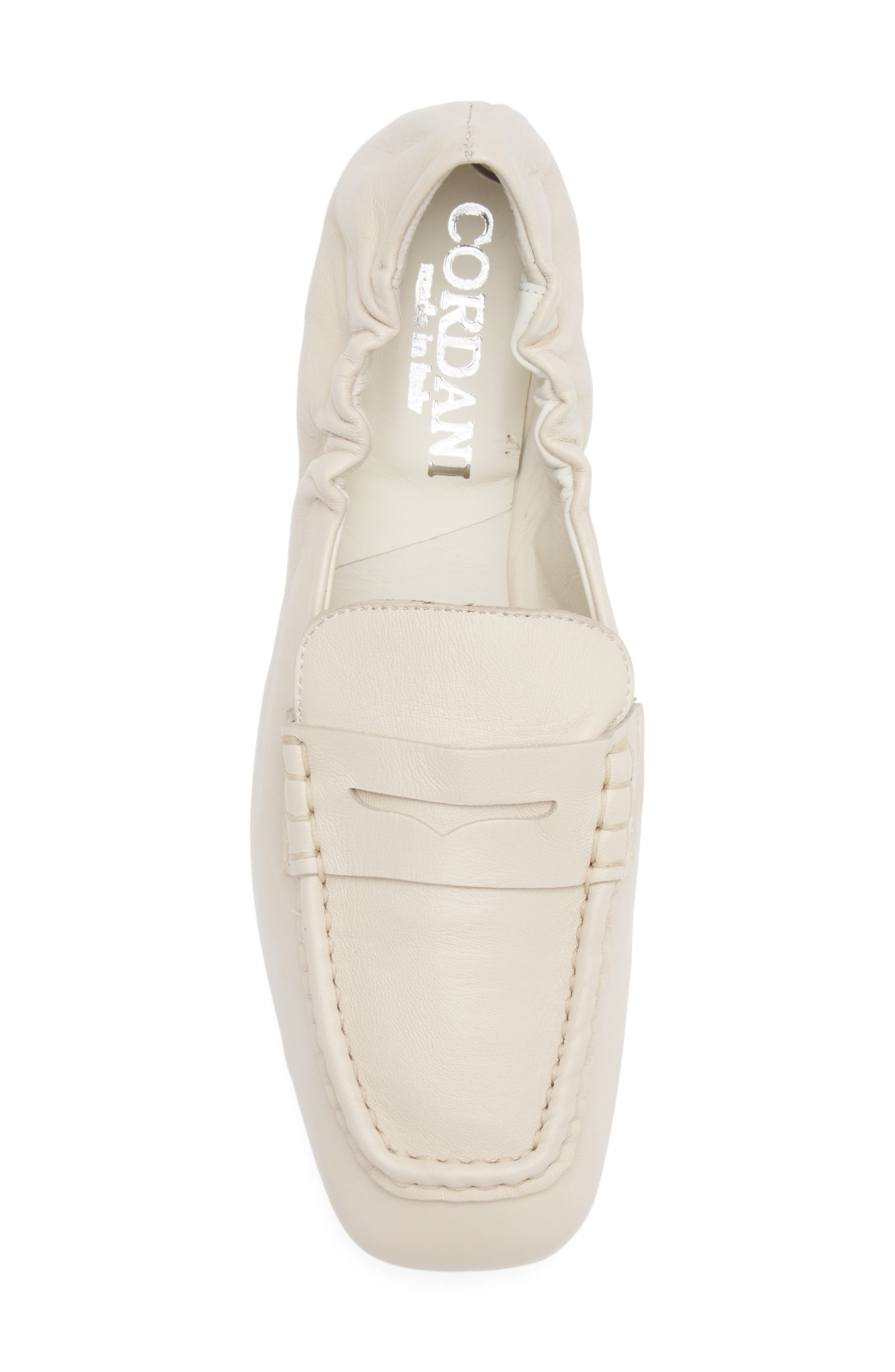 Arlie Penny Loafer, Alternate, color, MILK LEATHER