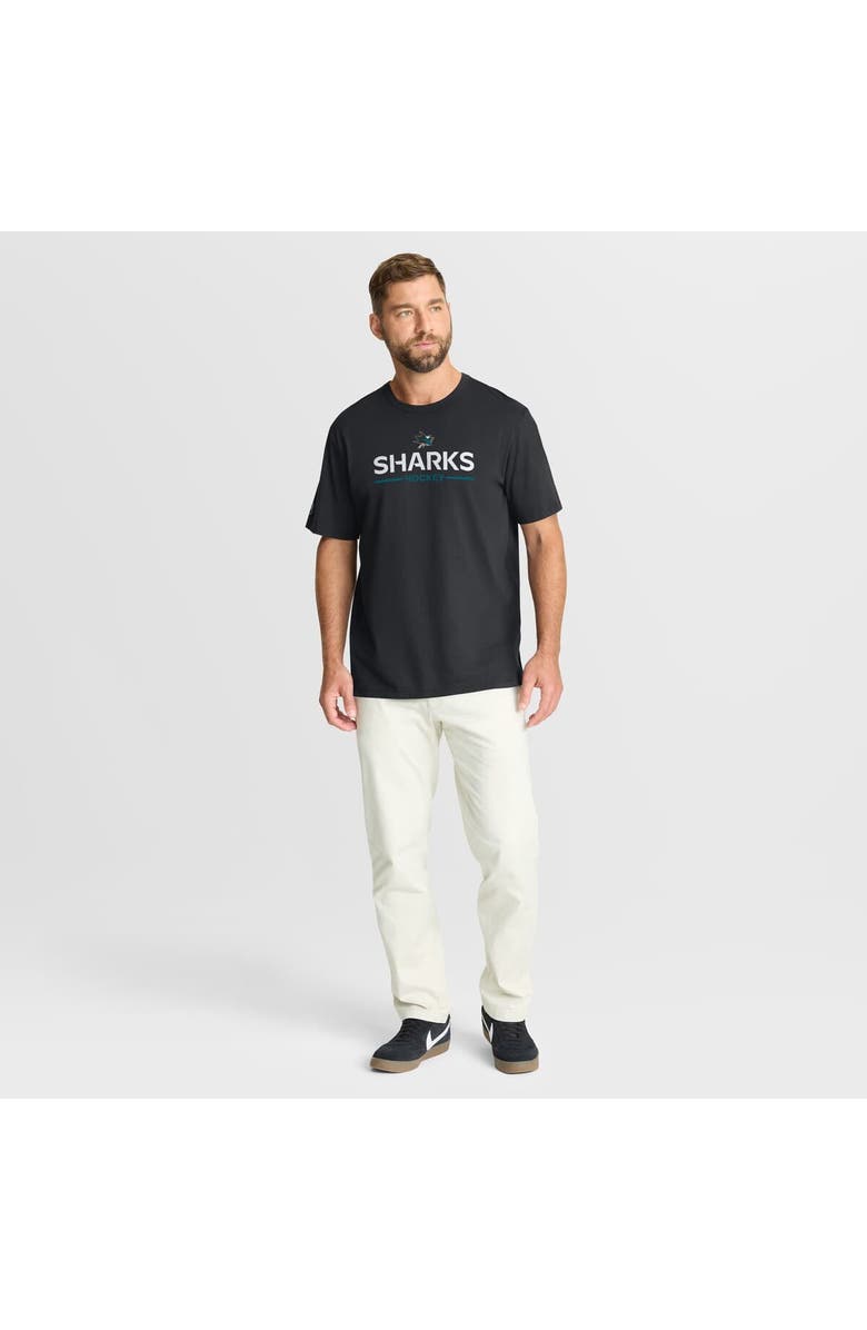 FANATICS Men
s Fanatics Black San Jose Sharks Authentic Pro Primary T-Shirt, Alternate, color, Black