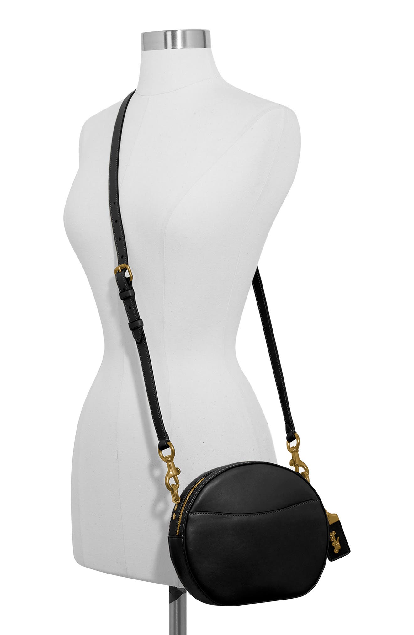 COACH Canteen Leather Crossbody Bag, Alternate, color, 