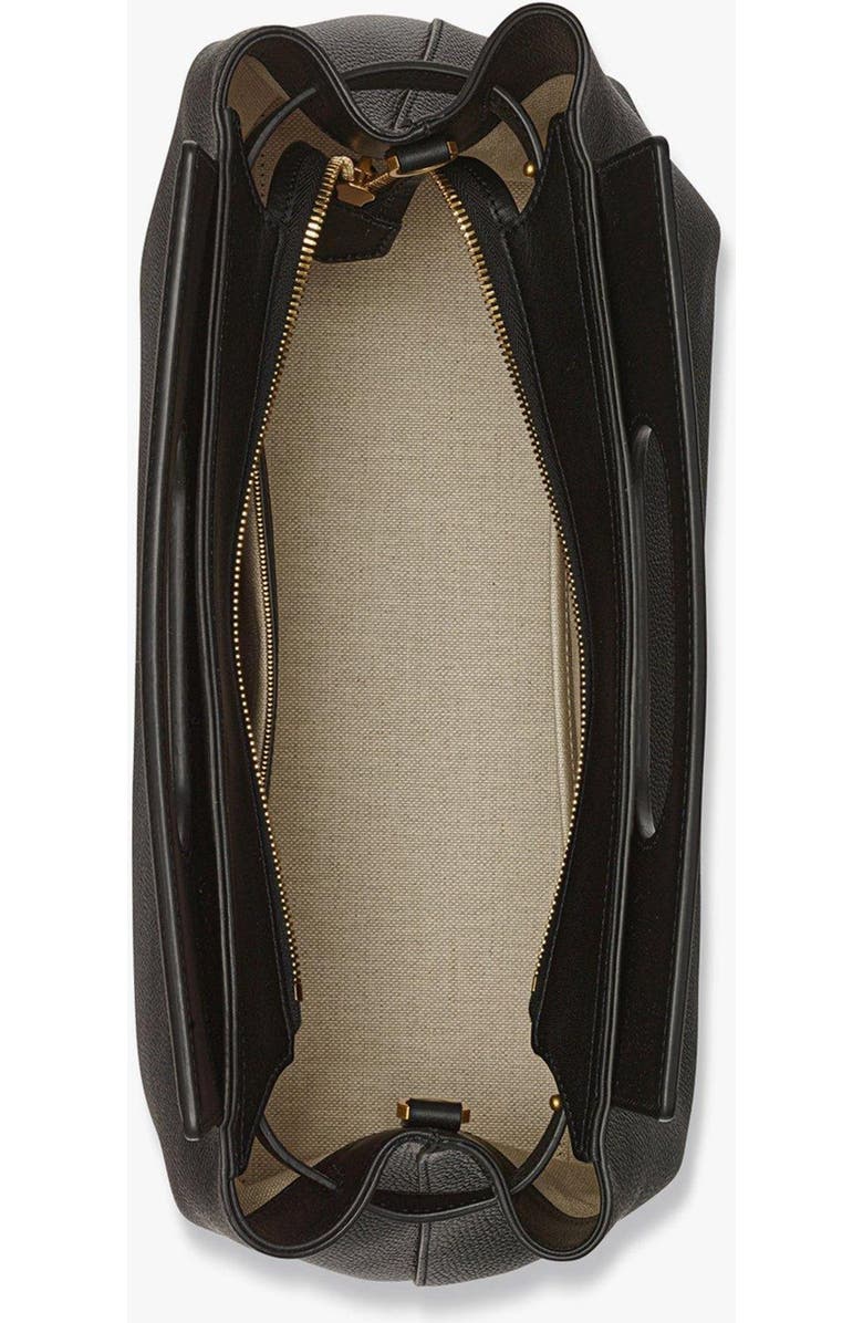 MCM Soft Diamond Shoulder Bag in Embossed Leather, Alternate, color,