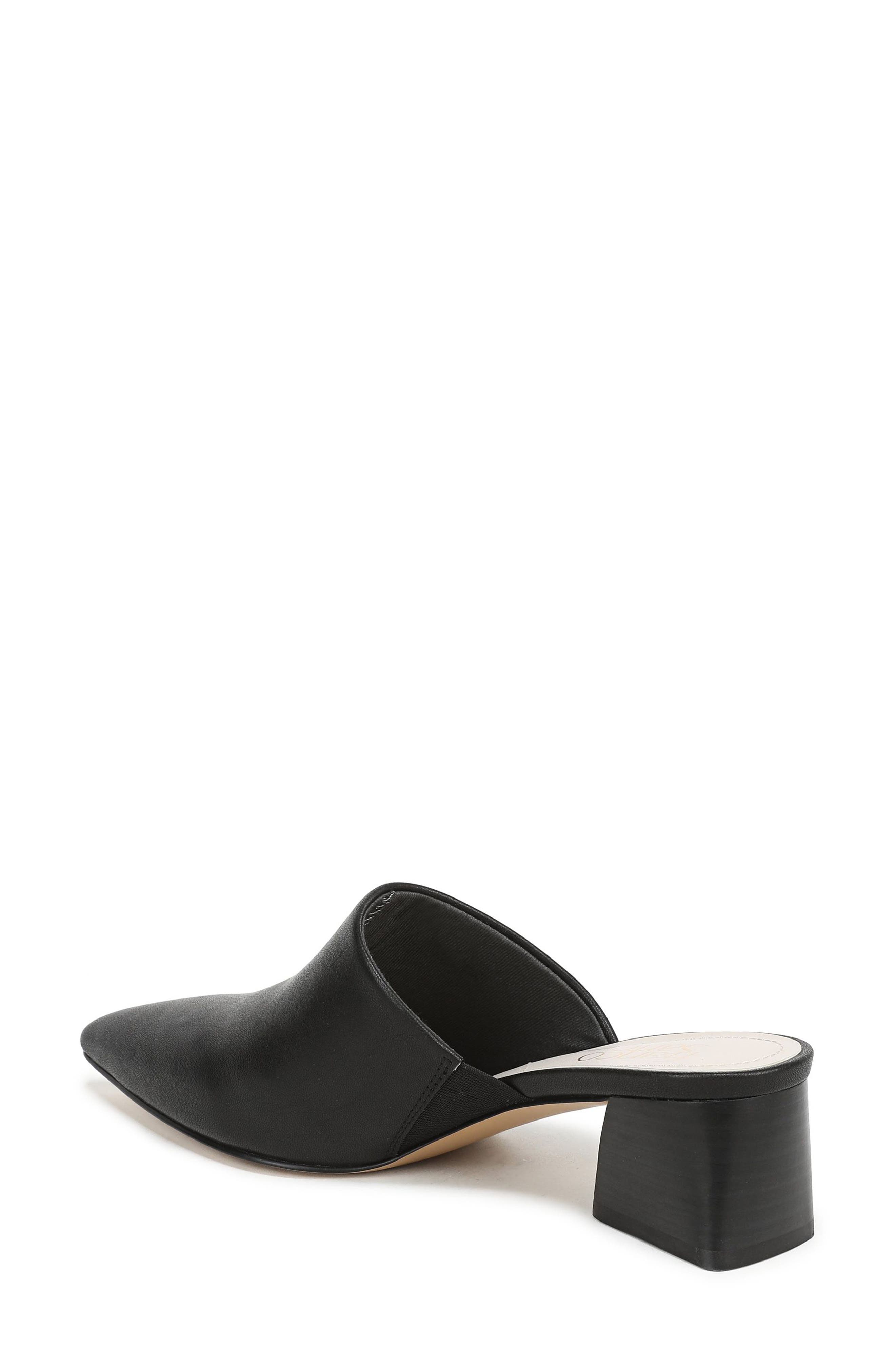 Franco Sarto Remilia Pointed Toe Mule, Alternate, color, Black