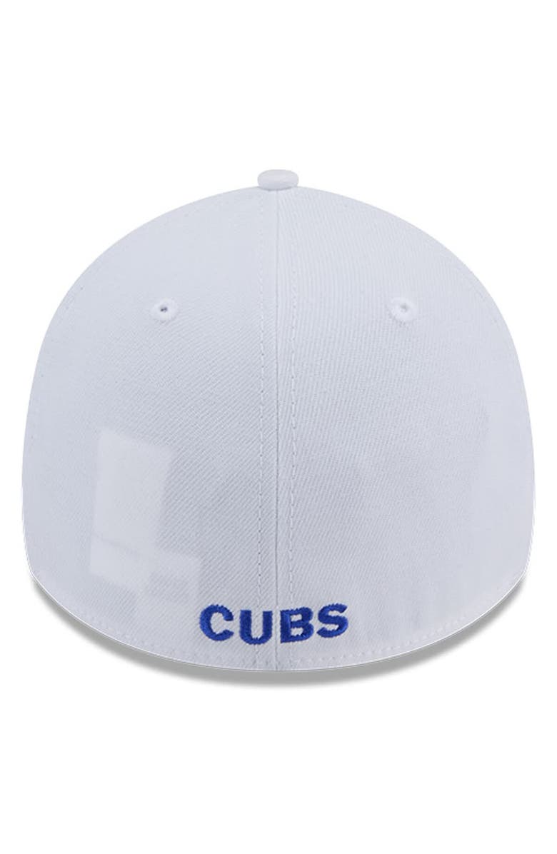 New Era Men's New Era White Chicago Cubs Evergreen 39THIRTY Flex Hat, Alternate, color, White