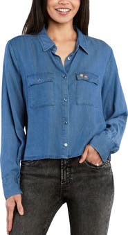 Billy T Darling Embroidered Denim Shirt