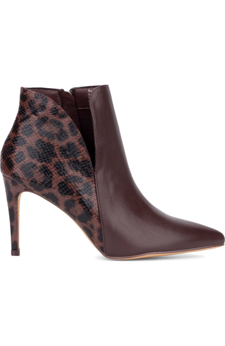 NEW YORK AND COMPANY Emani Stiletto Bootie, Alternate, color, Burgundy