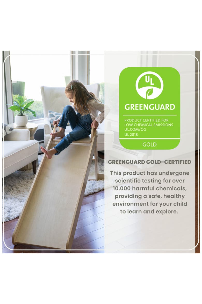 2-in-1 Folding Learn 'N Slide, Alternate, color, NATURAL