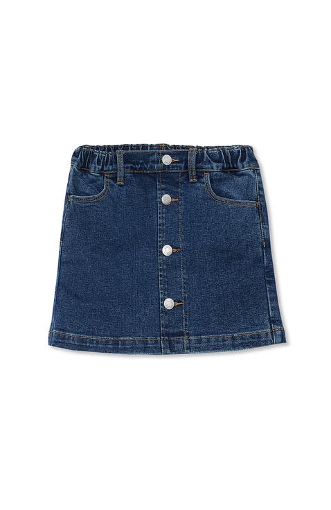 Girls Denim Skort