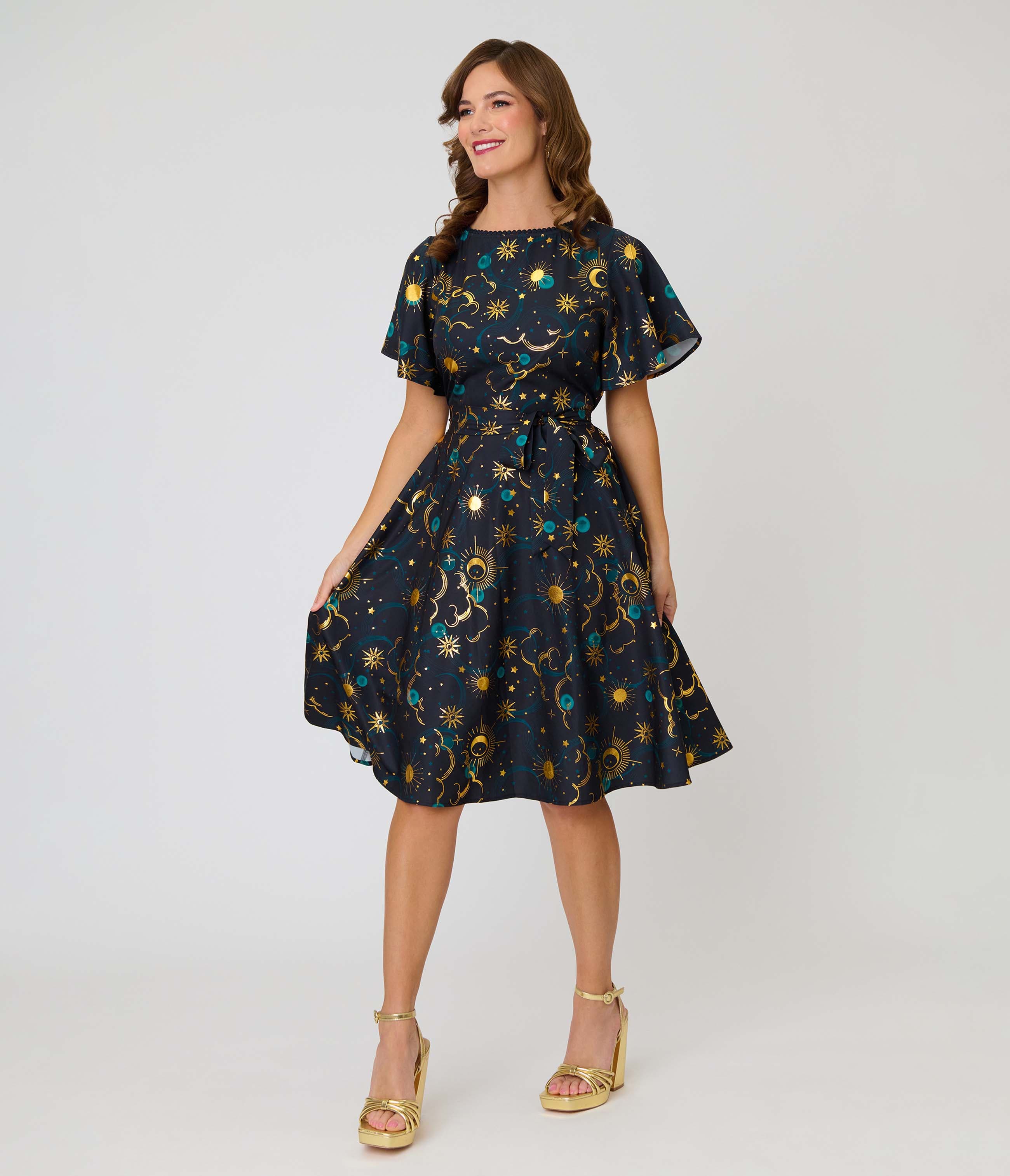selected Black Celestial Print