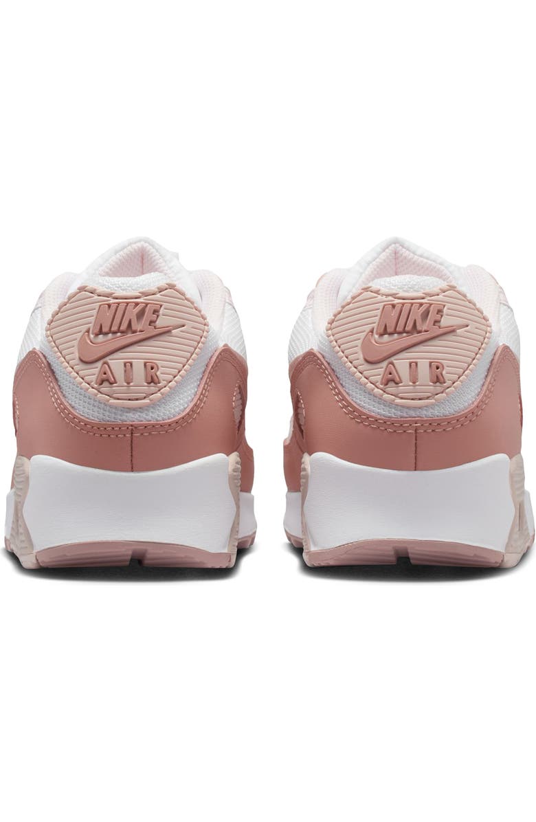 Nike Air Max 90 Sneaker, Alternate, color, Pink/ Dust Red/ Pearl Pink