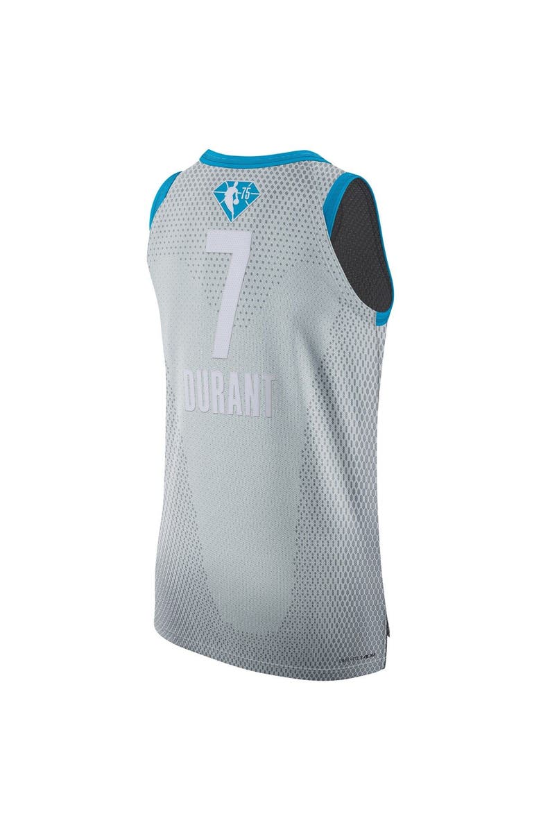Jordan Brand Men's Jordan Brand Kevin Durant Gray 2022 NBA All-Star Game Authentic Jersey, Alternate, color, 