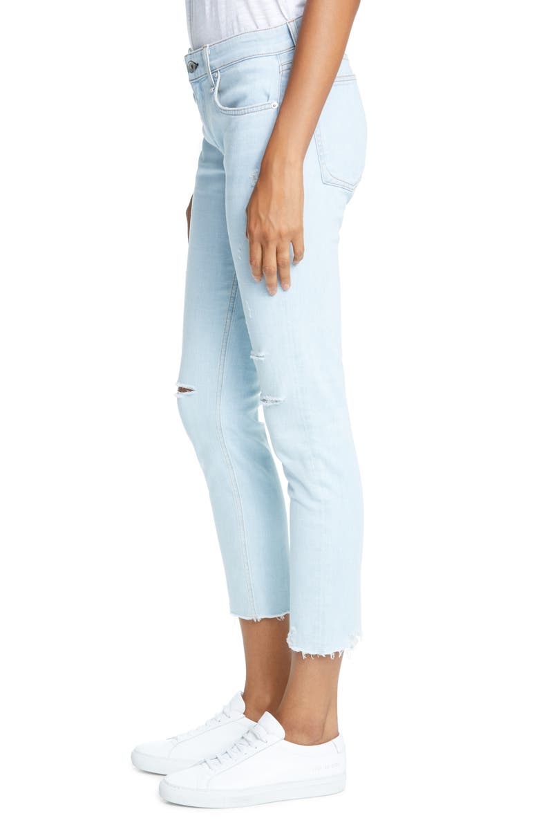 rag & bone Dre Slim Ankle Boyfriend Jeans, Alternate, color, 