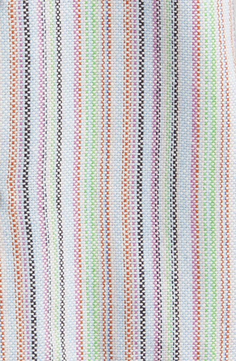 Obey Talby Stripe Oxford Cloth Camp Shirt, Alternate, color, 