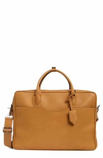 Longchamp Large Leather Briefcase