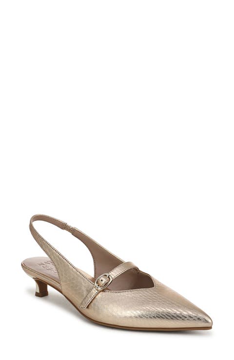 Grayson Slingback Mary Jane Flat (Women)