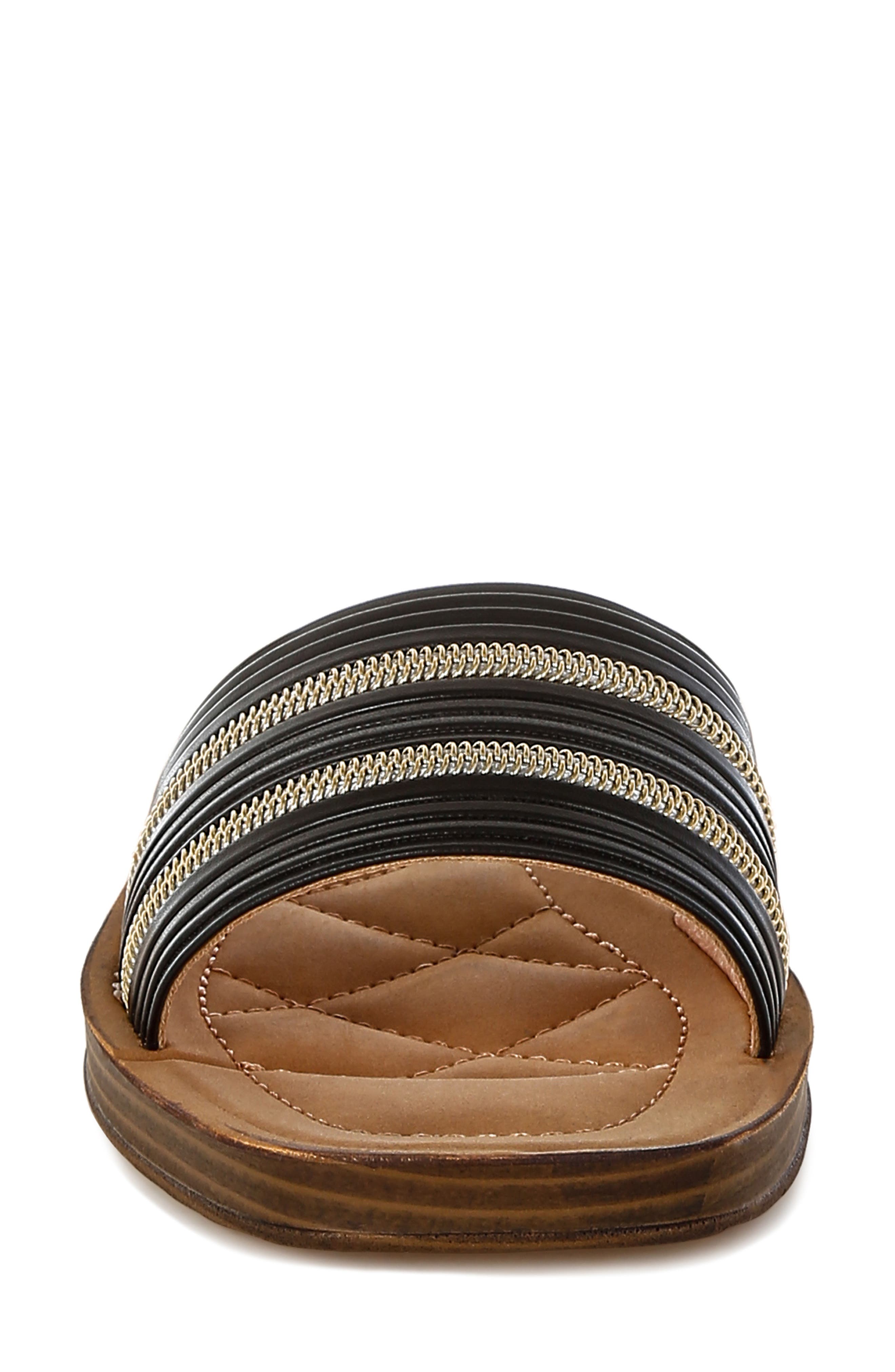 LONDON RAG Zosaya Slide Sandal, Alternate, color, Black