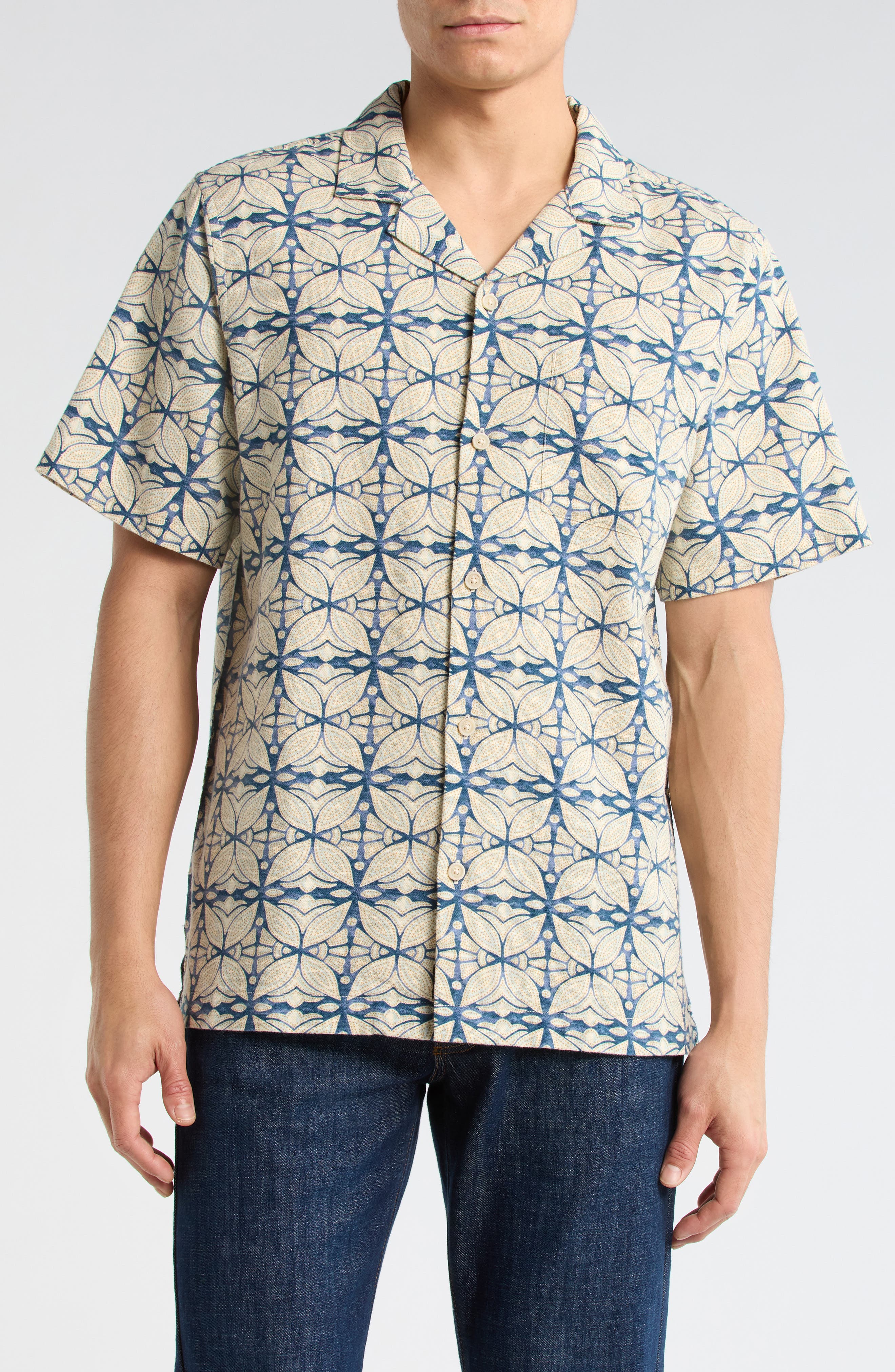 Floral Camp Shirt - image 3