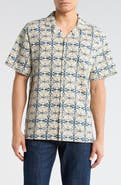 Lucky Brand Floral Camp Shirt