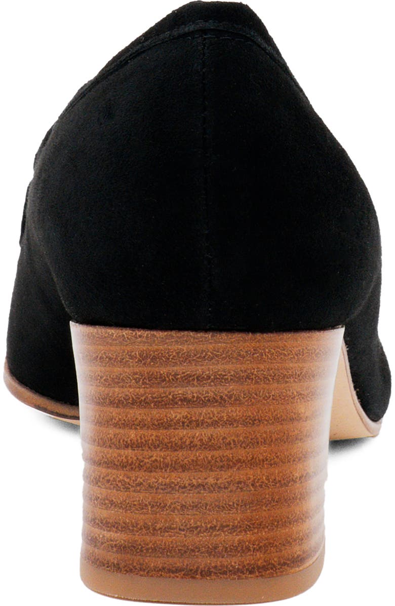 Amalfi by Rangoni Balcanico Tassel Pump, Alternate, color, Black Cashmere