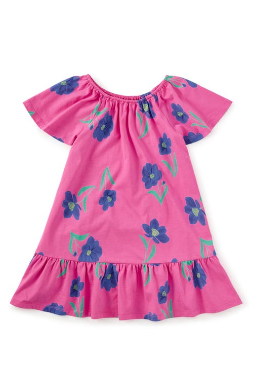 Tea Collection Flutter Sleeve Drop Skirt Dress