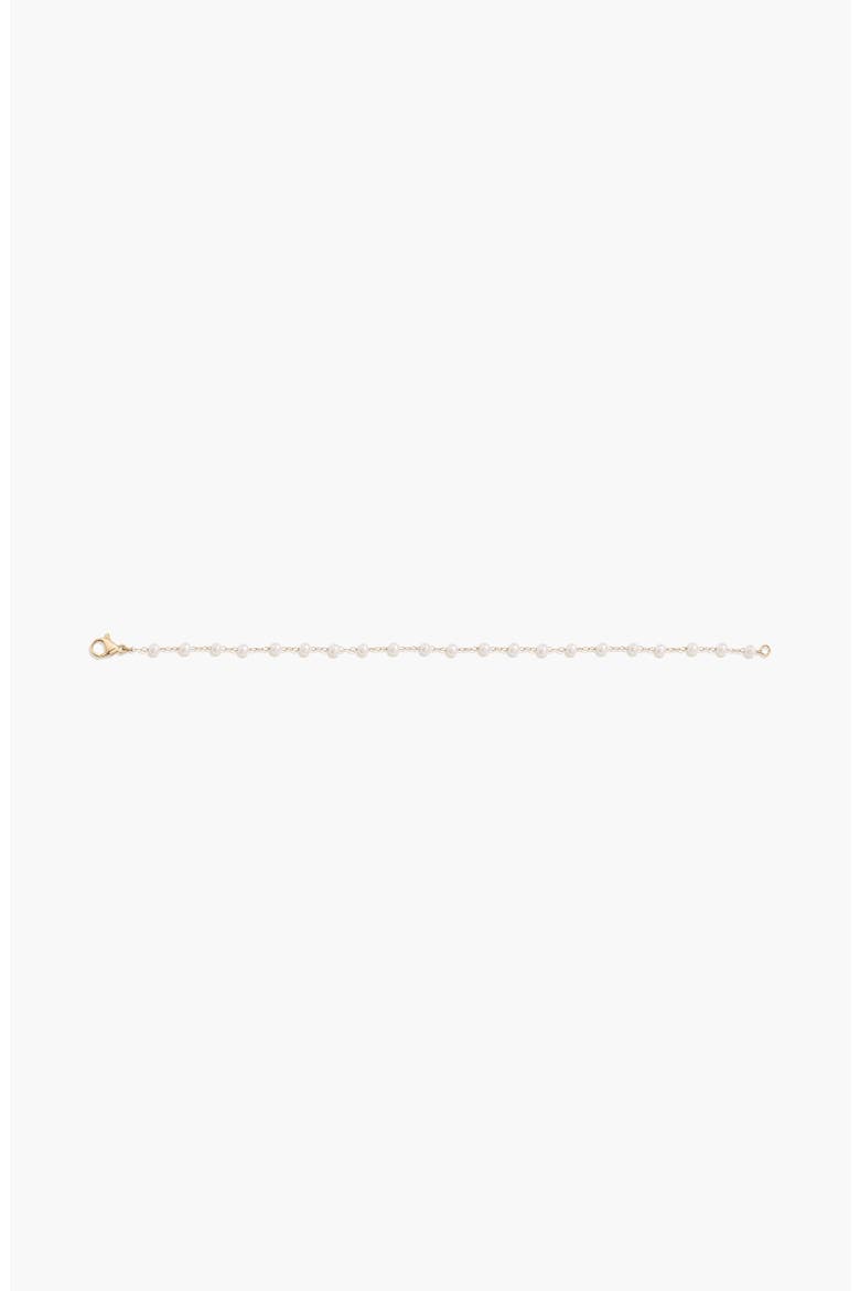 Pearl Vine Bracelet, Alternate, color, Gold Plated Stainless Steel