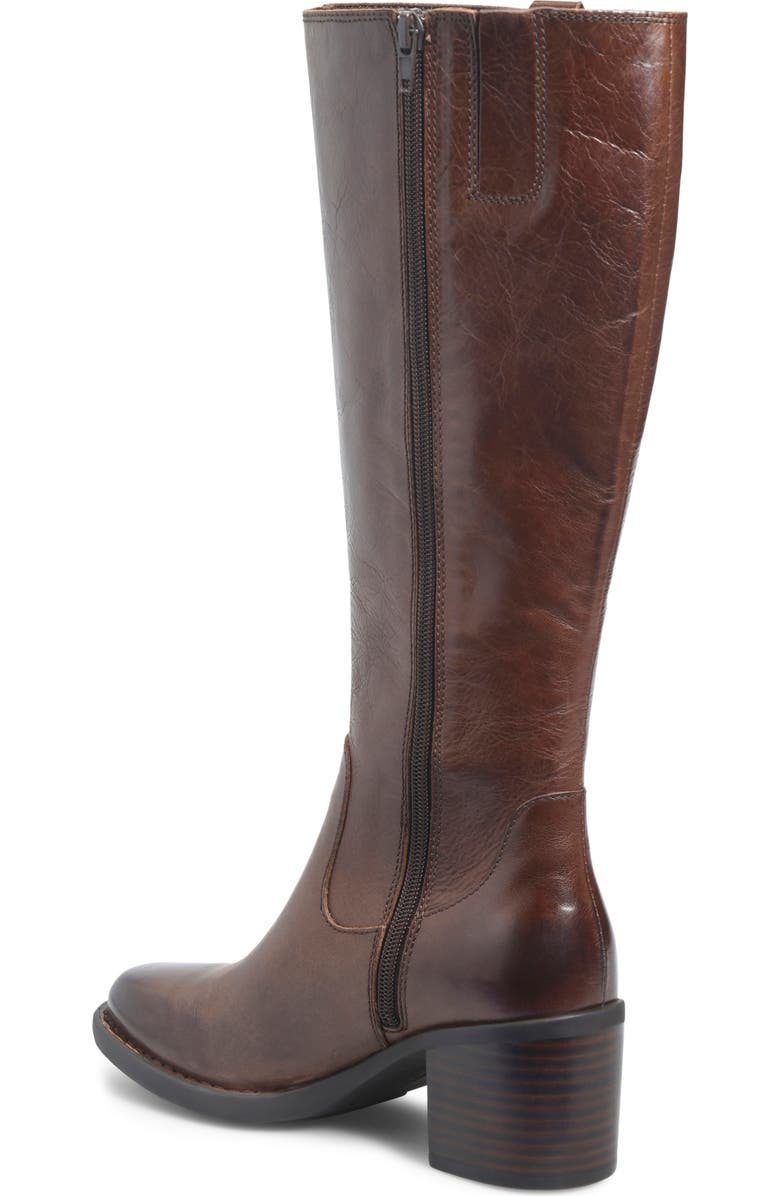 Børn Harding Knee High Boot, Alternate, color, Brown Leather