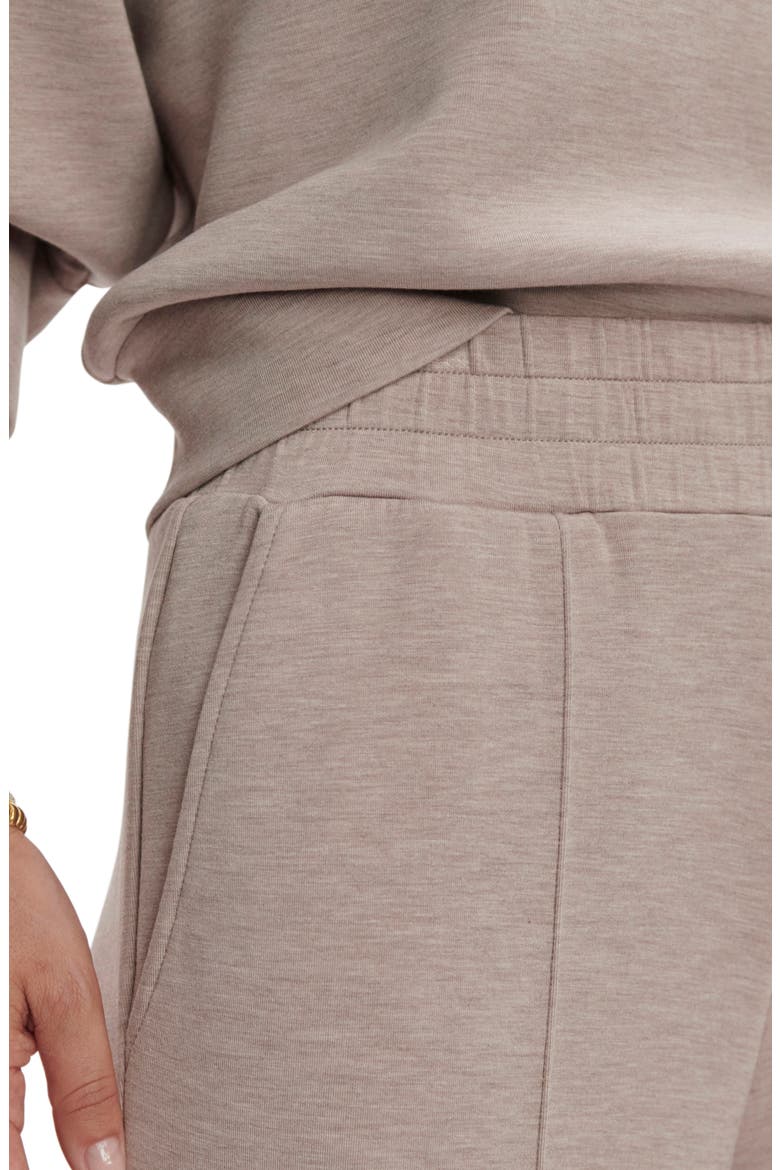 The Wide Leg 28-Inch Pants, Alternate, color, TAUPE MARL