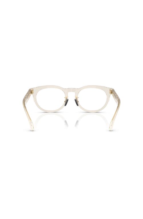 Moncler 50mm Phantos Optical Glasses In Gold